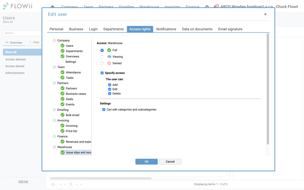 FREE Warehouse Inventory Management Software | FLOWii