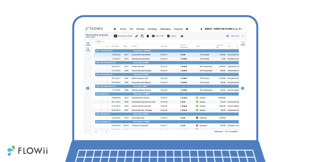 flowii crm