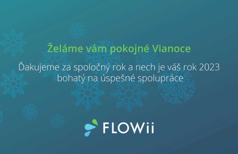 FLOWii vám ďakuje za spoluprácu a želá pokojné Vianoce
