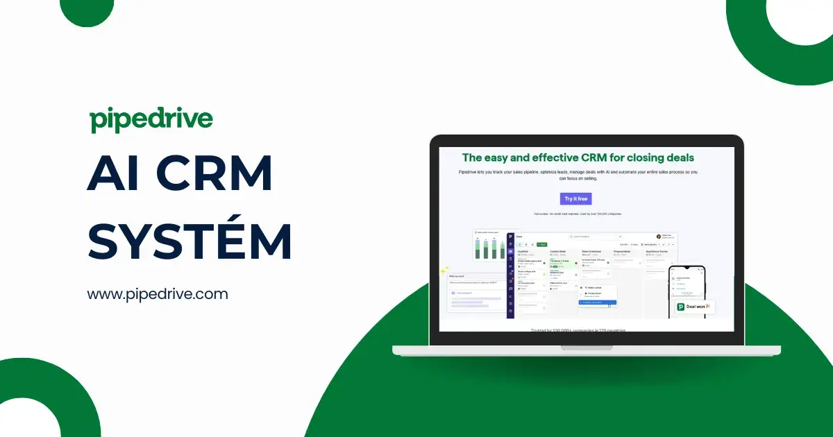 Pipedrive CRM systém