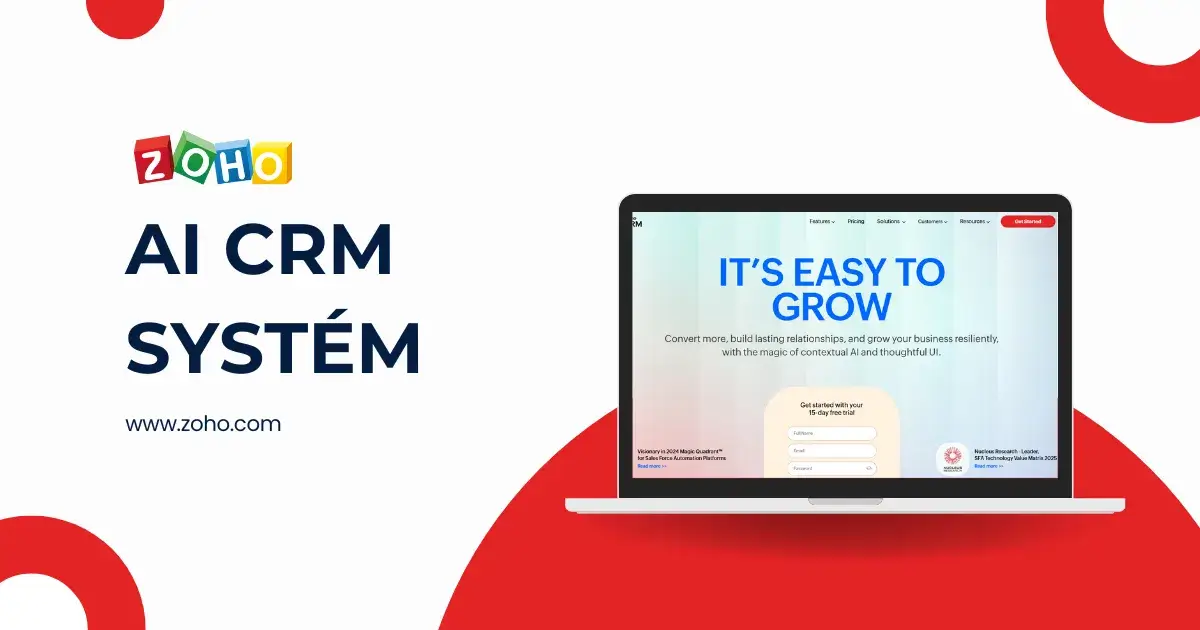 Zoho CRM systém