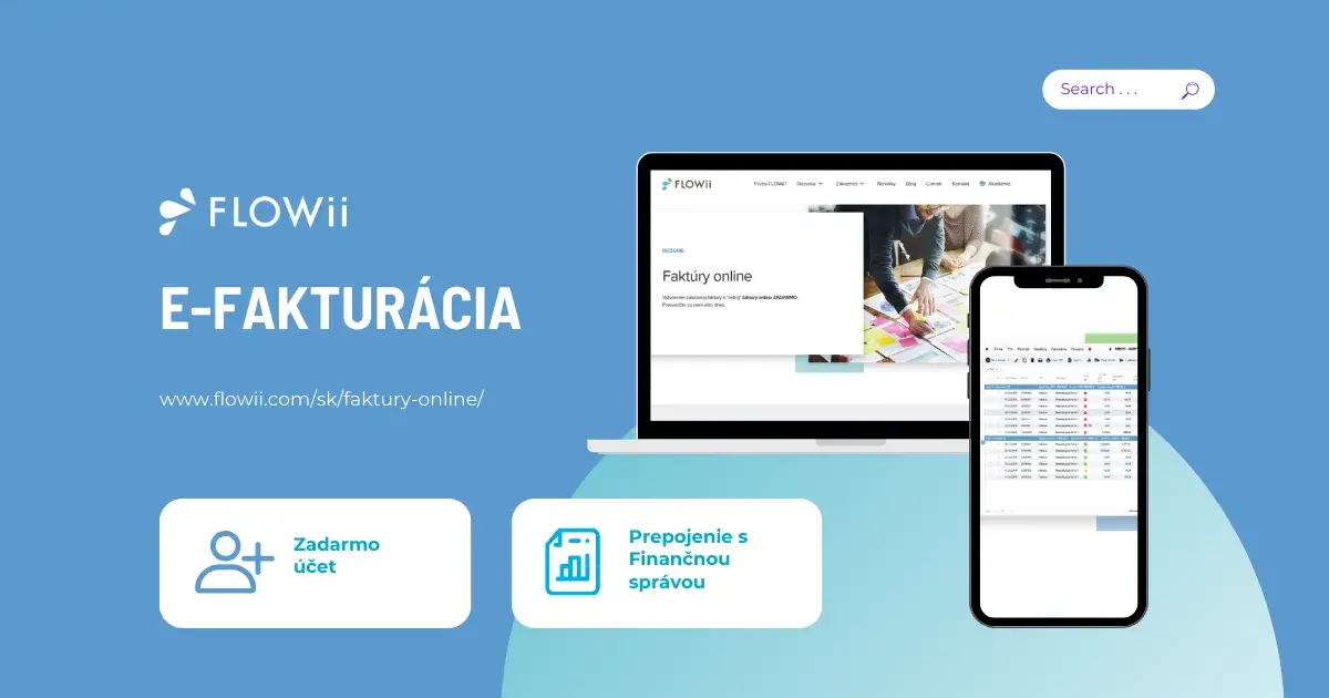 E-fakturácia FLOWii