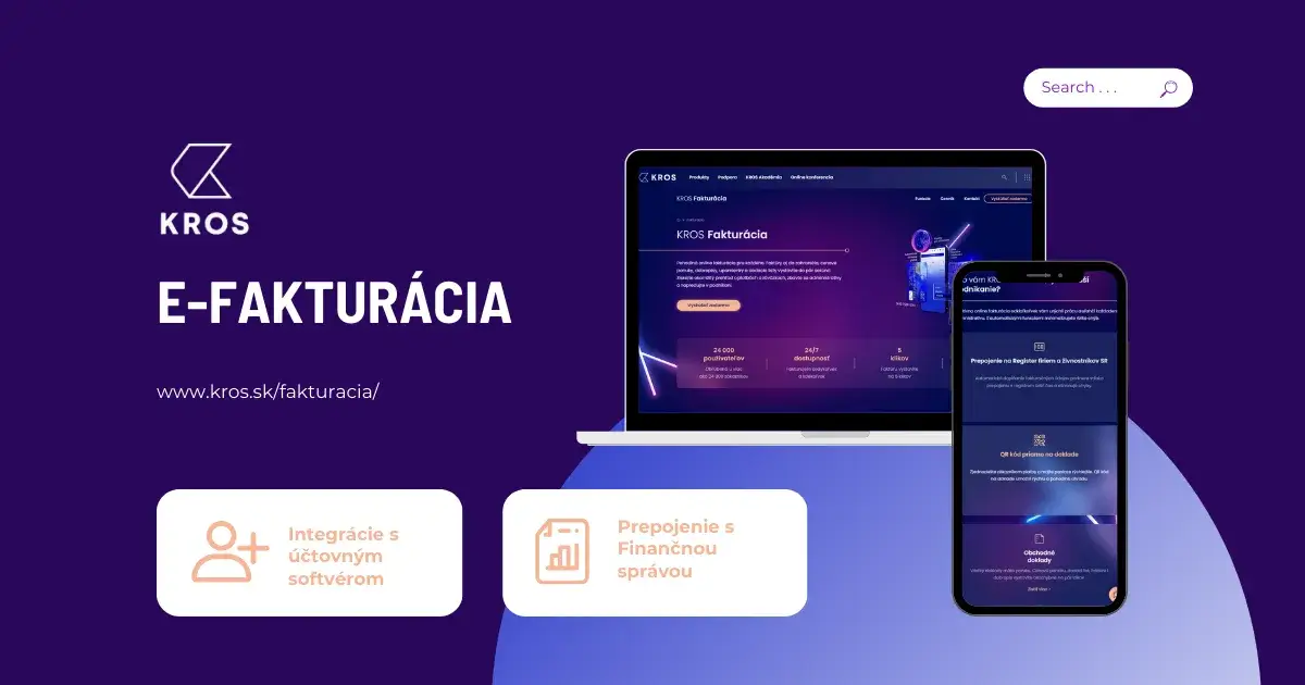 e-fakturácia KROS