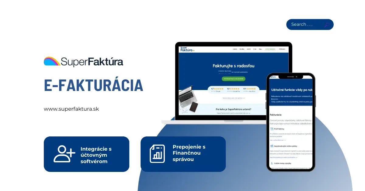 e-fakturácia SuperFaktura