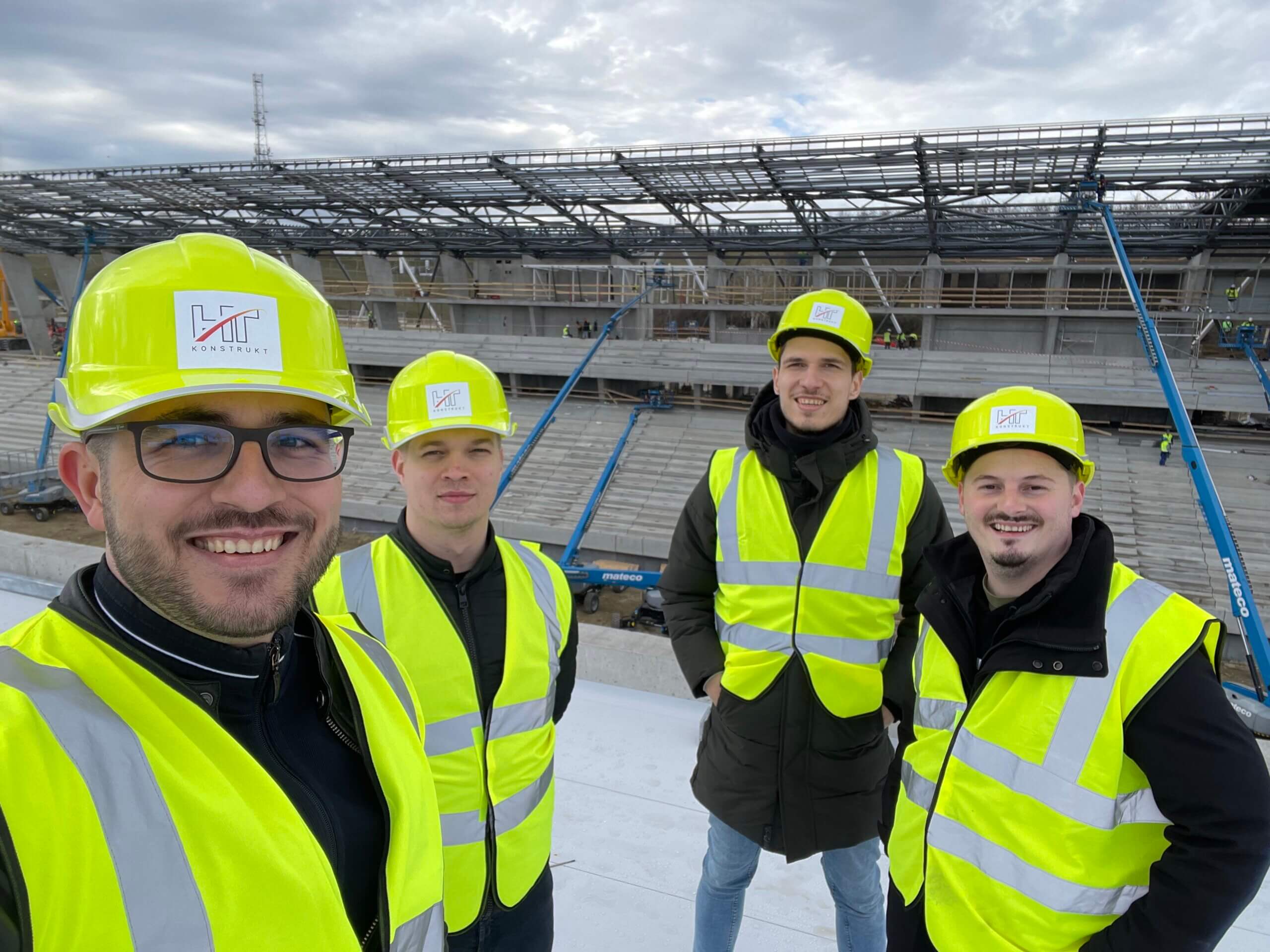 Časť tímu HT - Konstrukt