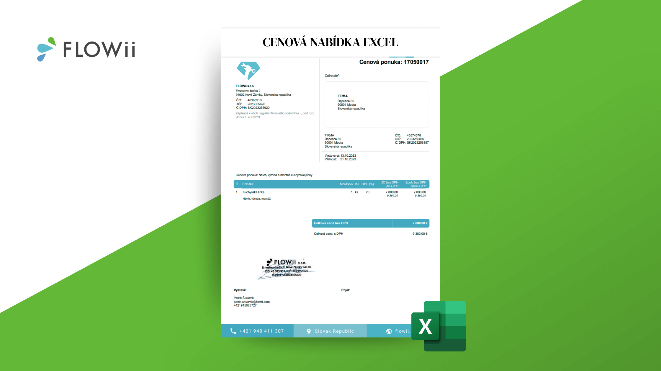 cenová nabídka vzor excel cenová nabídka vzor excel