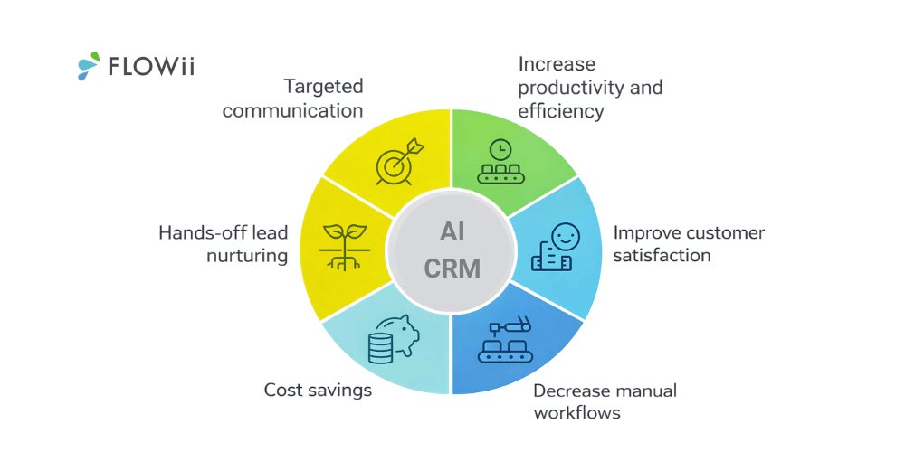 AI CRM benefity