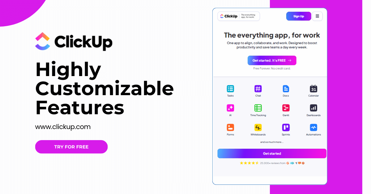 Clickup project management