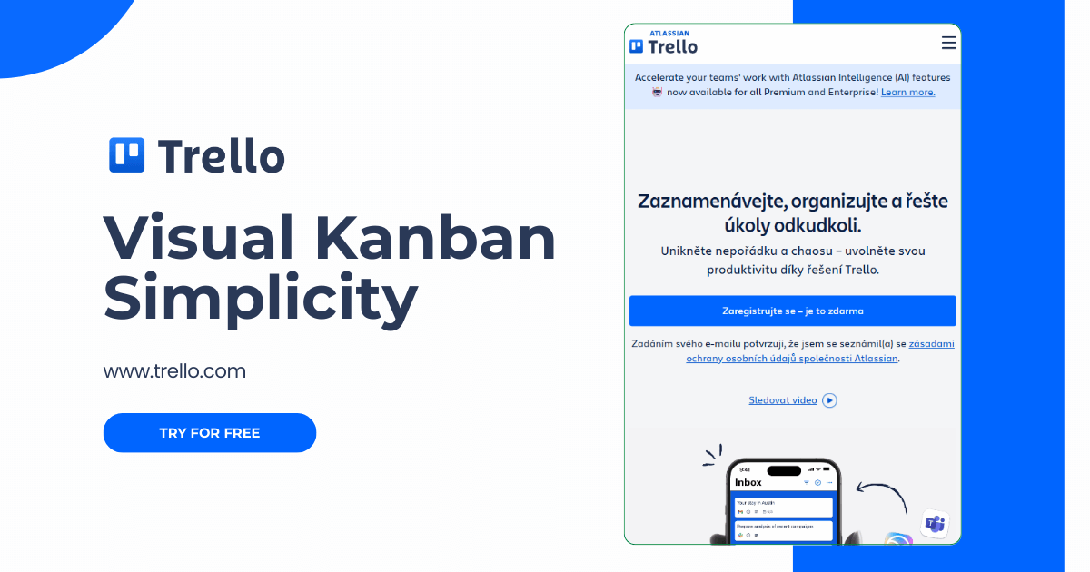Trello project management