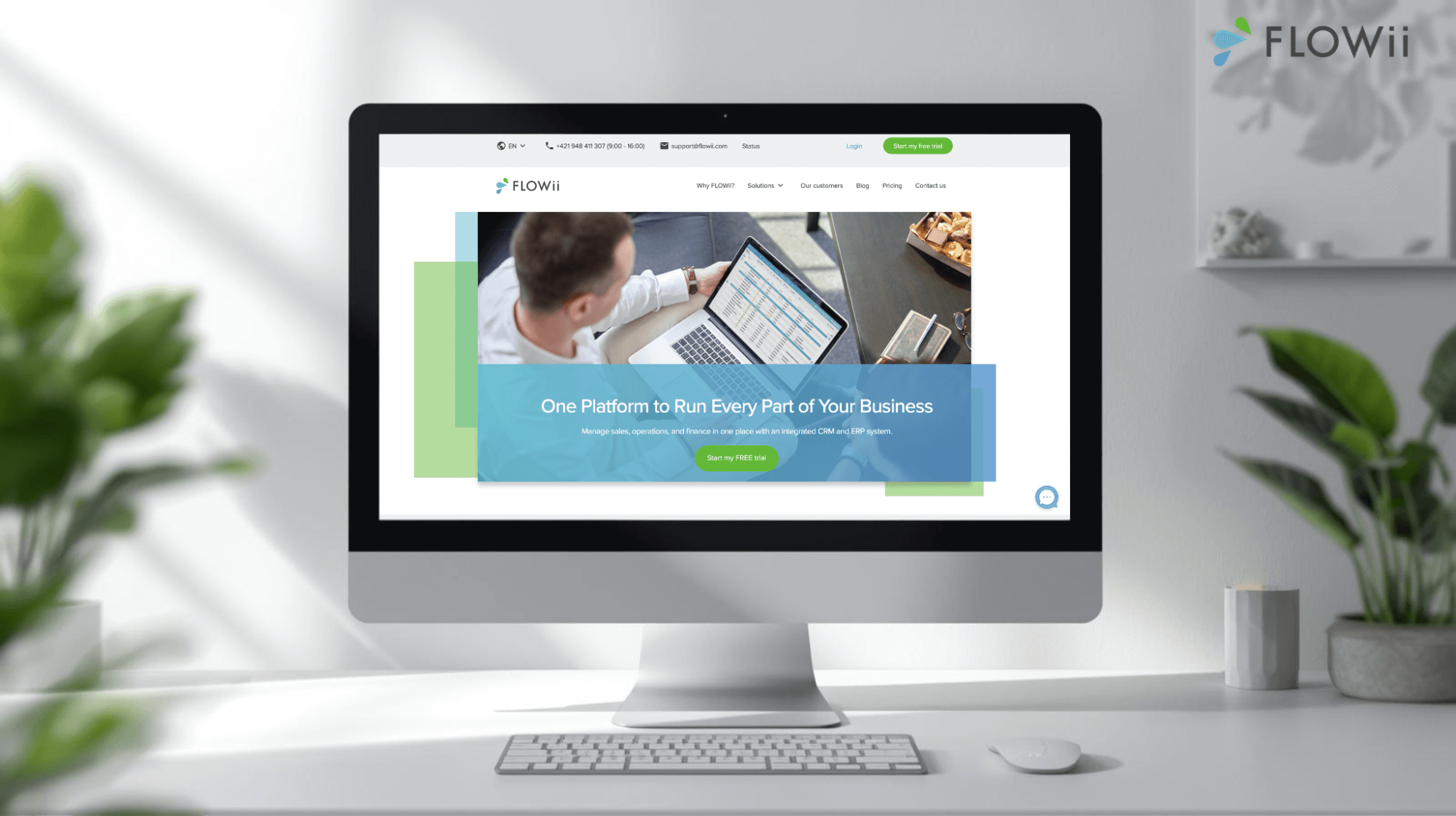 crm reporting software FLOWii