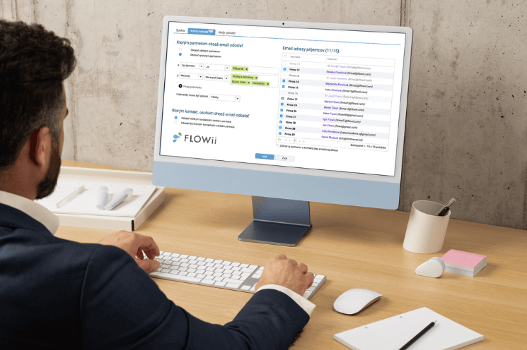 emailing ve FLOWii