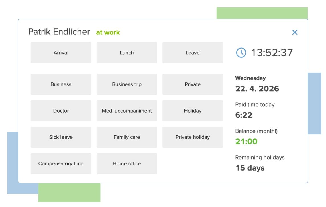 FLOWii time and attendence software FLOWii time and attendence software