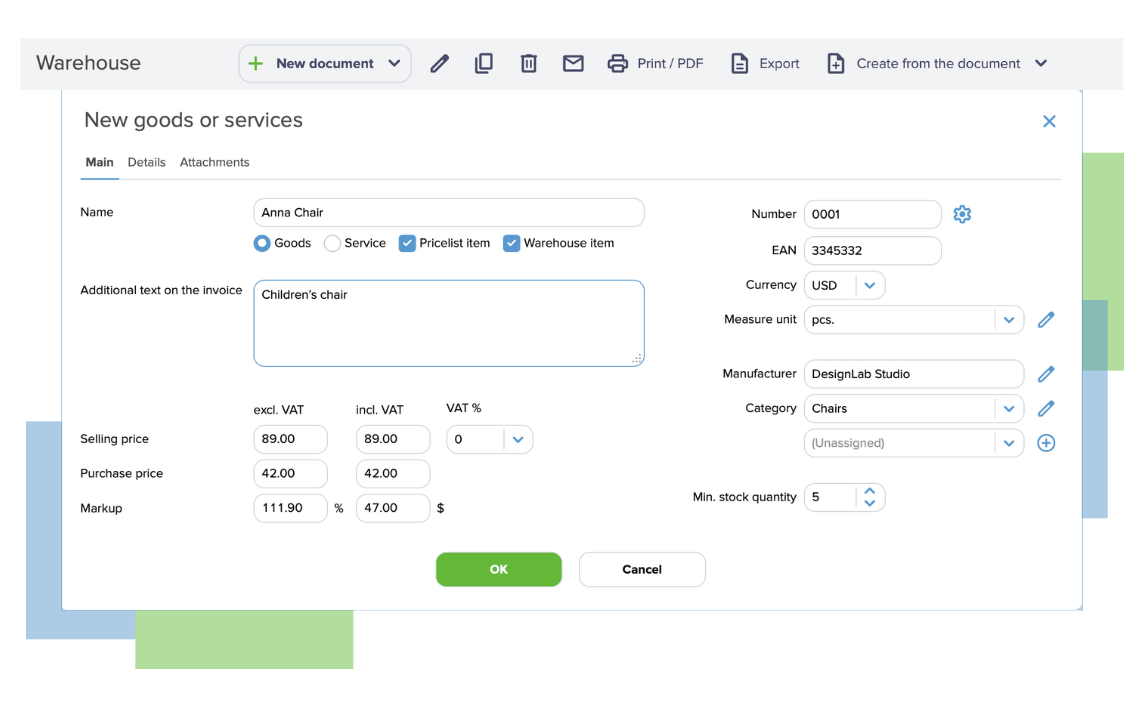 FLOWii warehouse program FLOWii warehouse program