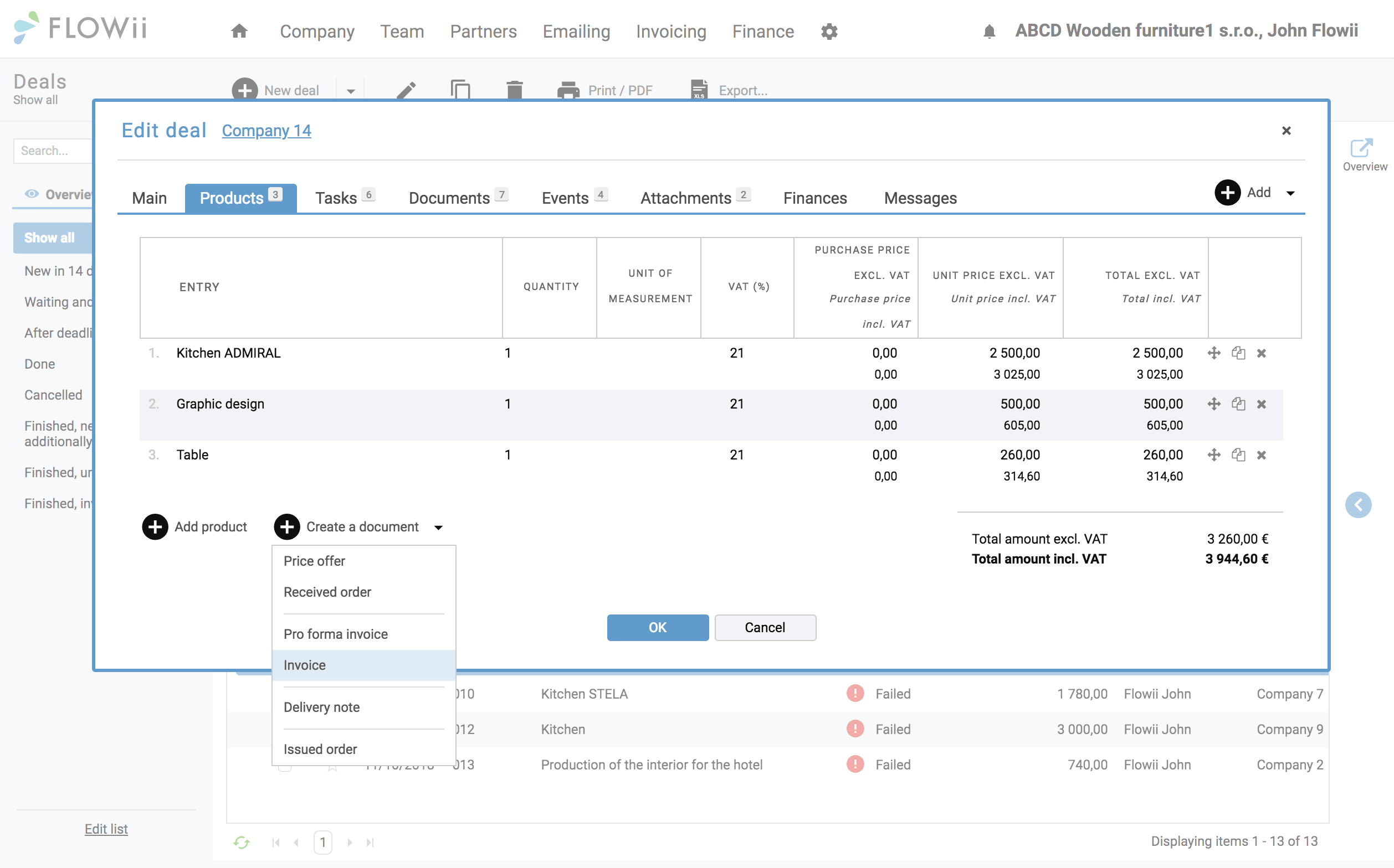 Free invoicing feature Free invoicing feature