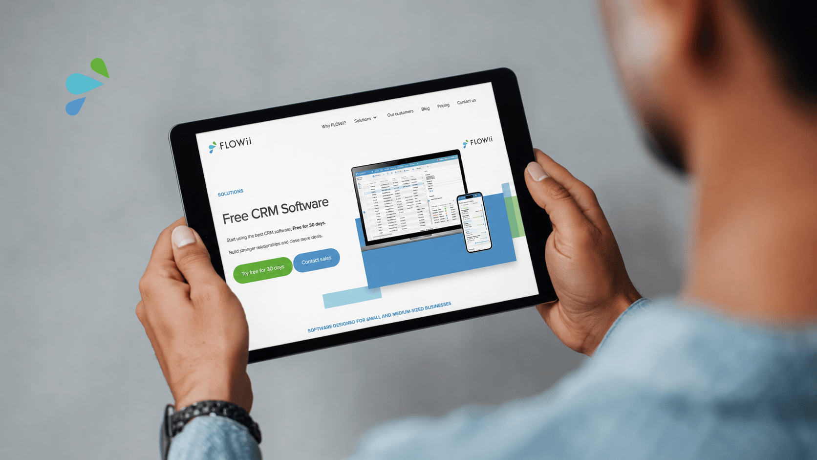 CRM and ERP tool from FLOWii