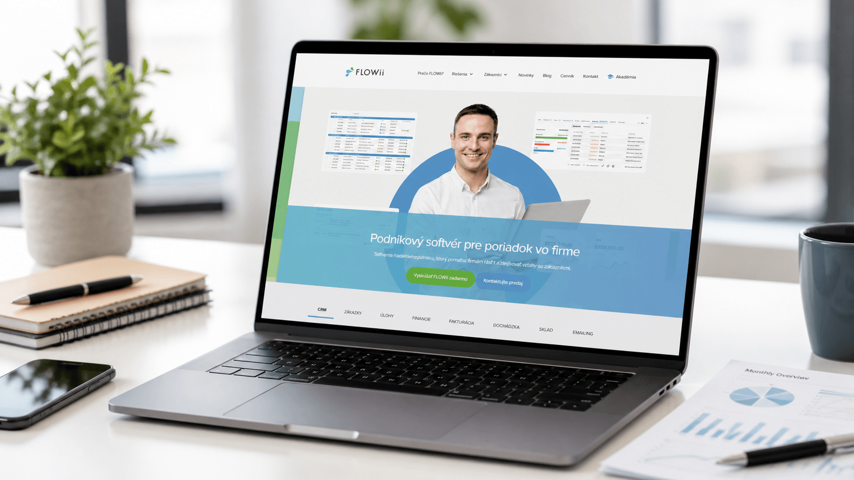 FLOWii CRM na mieru