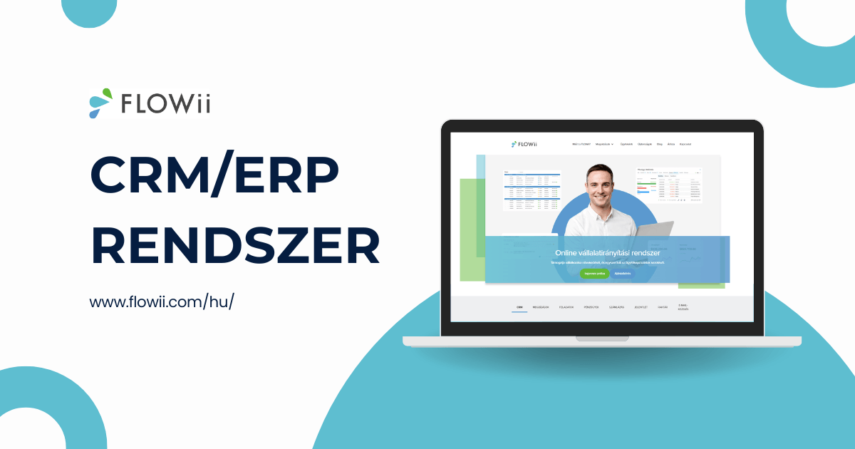 CRM, ERP RENDSZER FLOWii