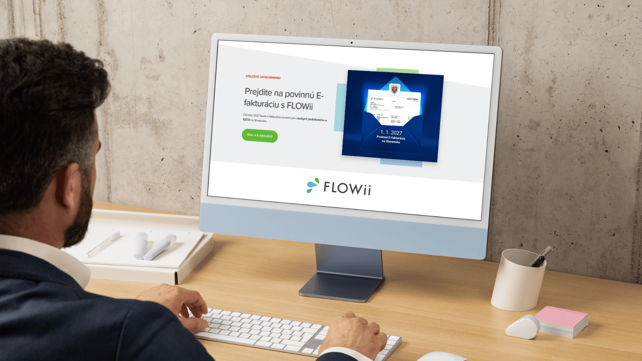 Povinná e-fakturácia vo FLOWii