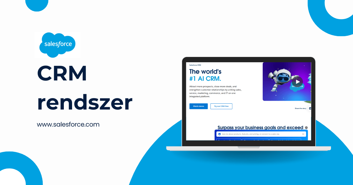 Salesforce CRM rendszer
