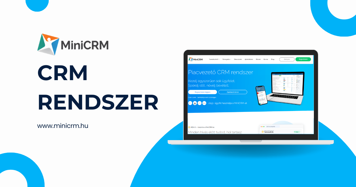 miniCRM CRM rendszer