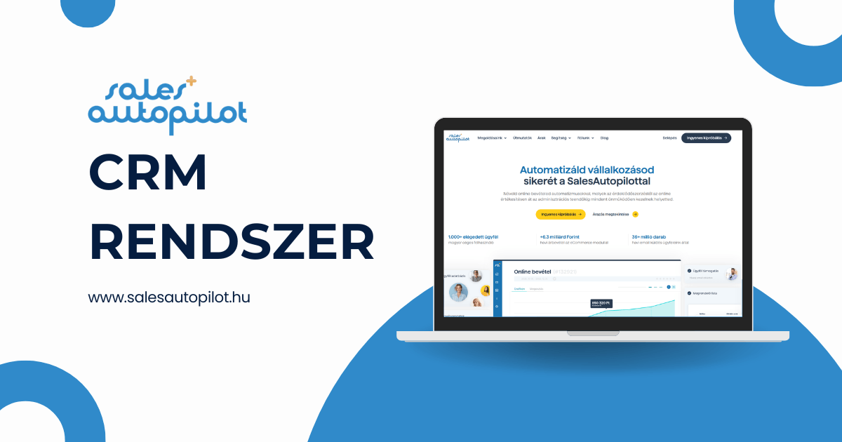 salesautomilot CRM rendszer