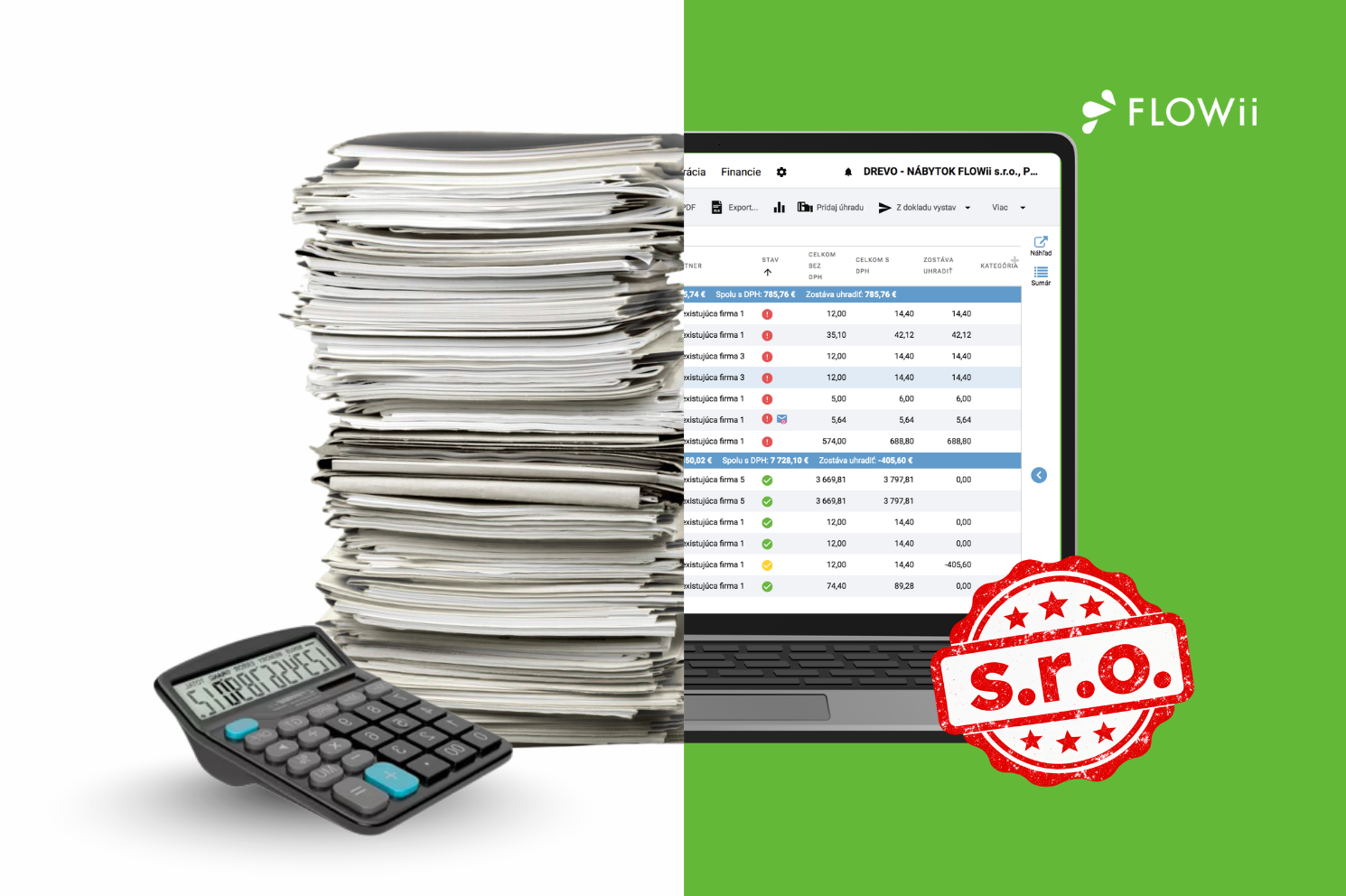 E-faktúra pre s. r. o. firmy E-faktúra pre s. r. o. firmy