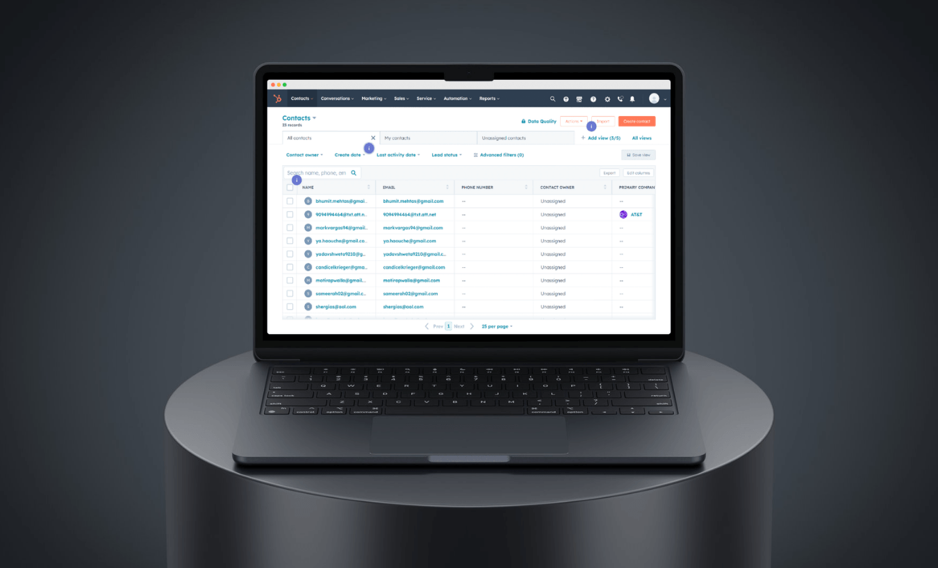 hubspot crm features
